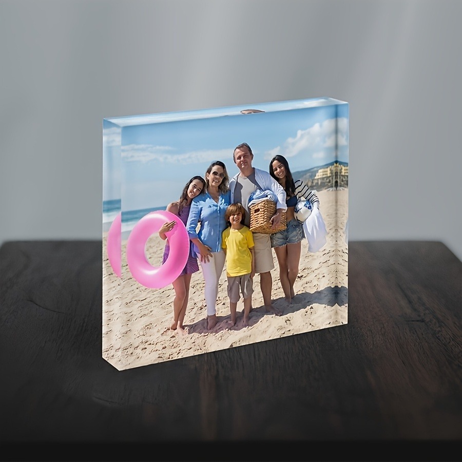 Photo Acrylic Block - 1 adet özel fotoğraf akrilik kişiselleştirilmiş