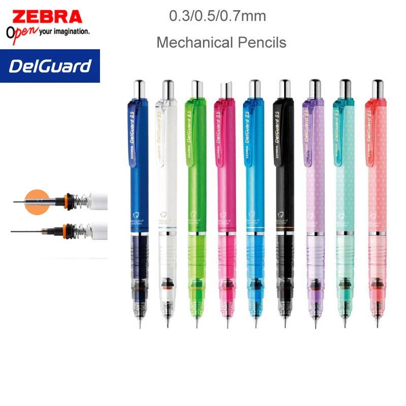 Zebra Pen Sarasa - ZEBRA DelGuard Mekanik Kurşun Kalem Japon