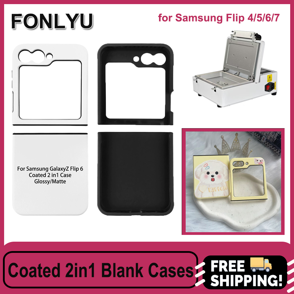 Phone Case Blank Print - Fonlyu 5 Adet Kaplamalı 2'si 1