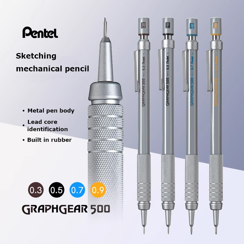 Pentel Pen Energel - Japonya Pentel Grafik Dişli Çizim Metal
