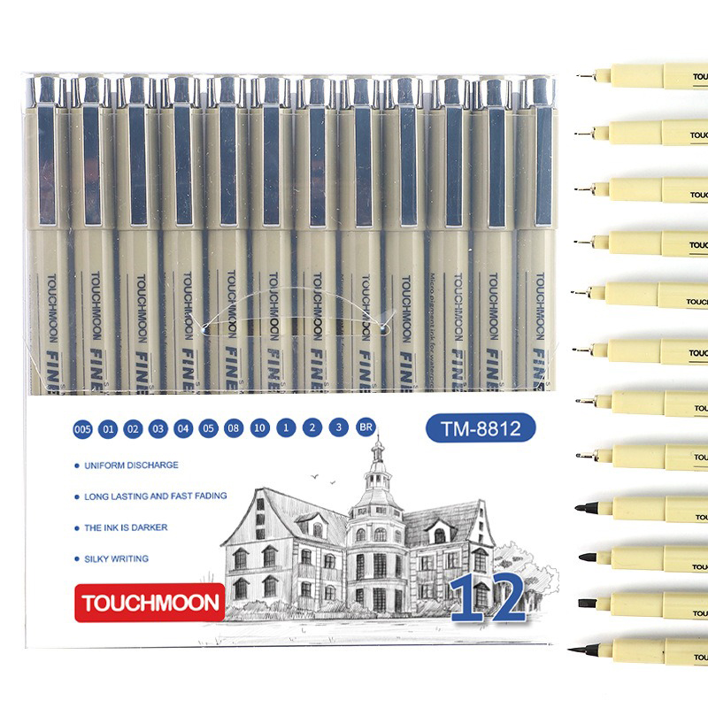 12 İpucu Pigment Astar Mikron  - Copic Marker Sketch incelemesi ve fiyatı