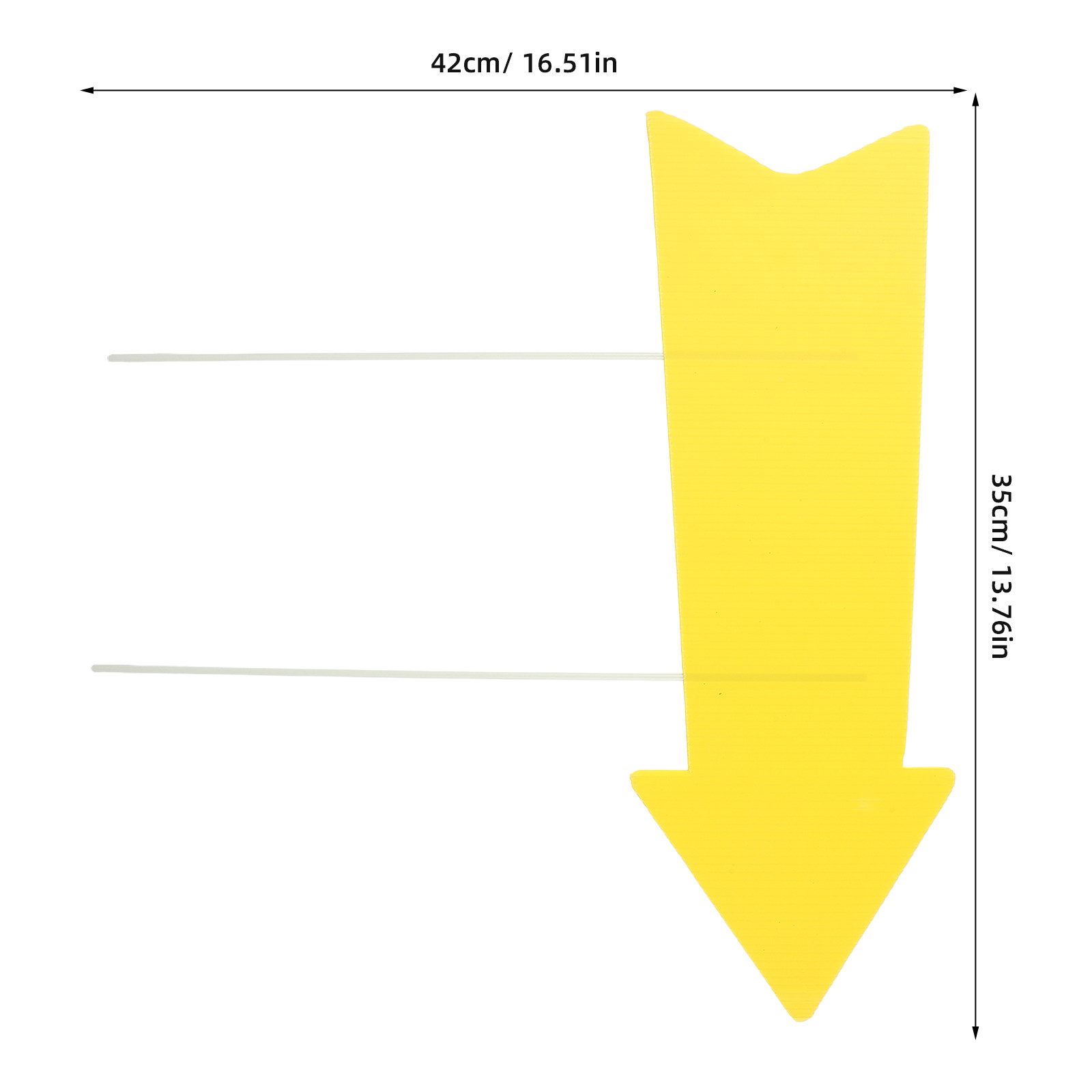 10 Adet Sarı Ok İşaretli Bahçe - Yard Sign Blank incelemesi ve fiyatı