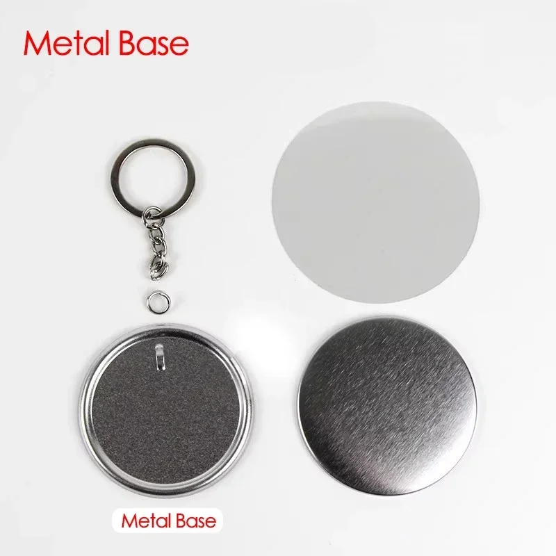 100 adet 44mm 58mm anahtarlıkl - Button Badge Blank incelemesi ve fiyatı