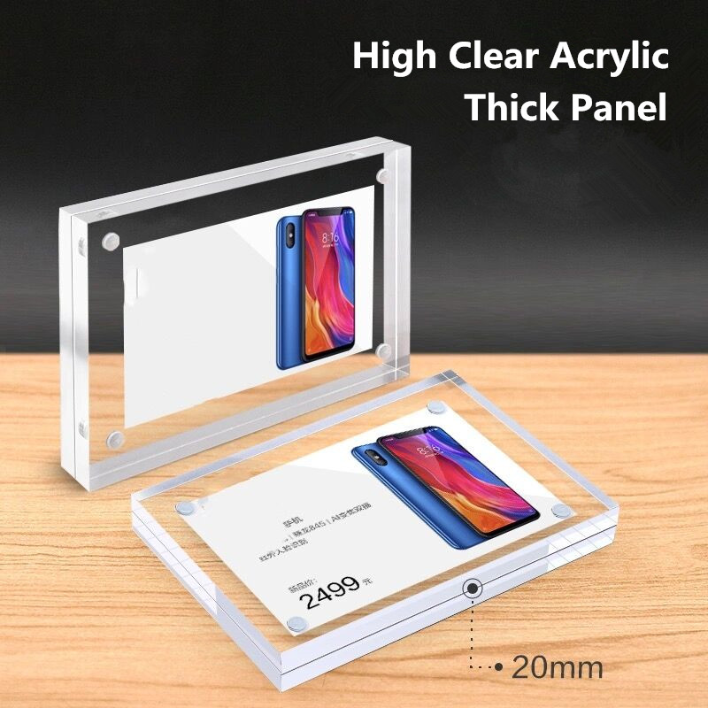 90x55mm Manyetik Akrilik Fiyat - Photo Acrylic Block incelemesi ve fiyatı