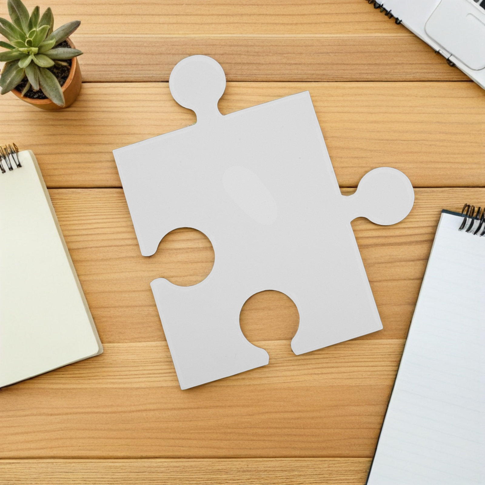 60 Adet Büyük Beyaz Kağıt Yapb - Puzzle Blank White incelemesi ve fiyatı