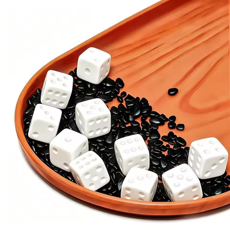 10 Adet/takım Boş Beyaz Zar Eğ - Puzzle Blank White incelemesi ve fiyatı
