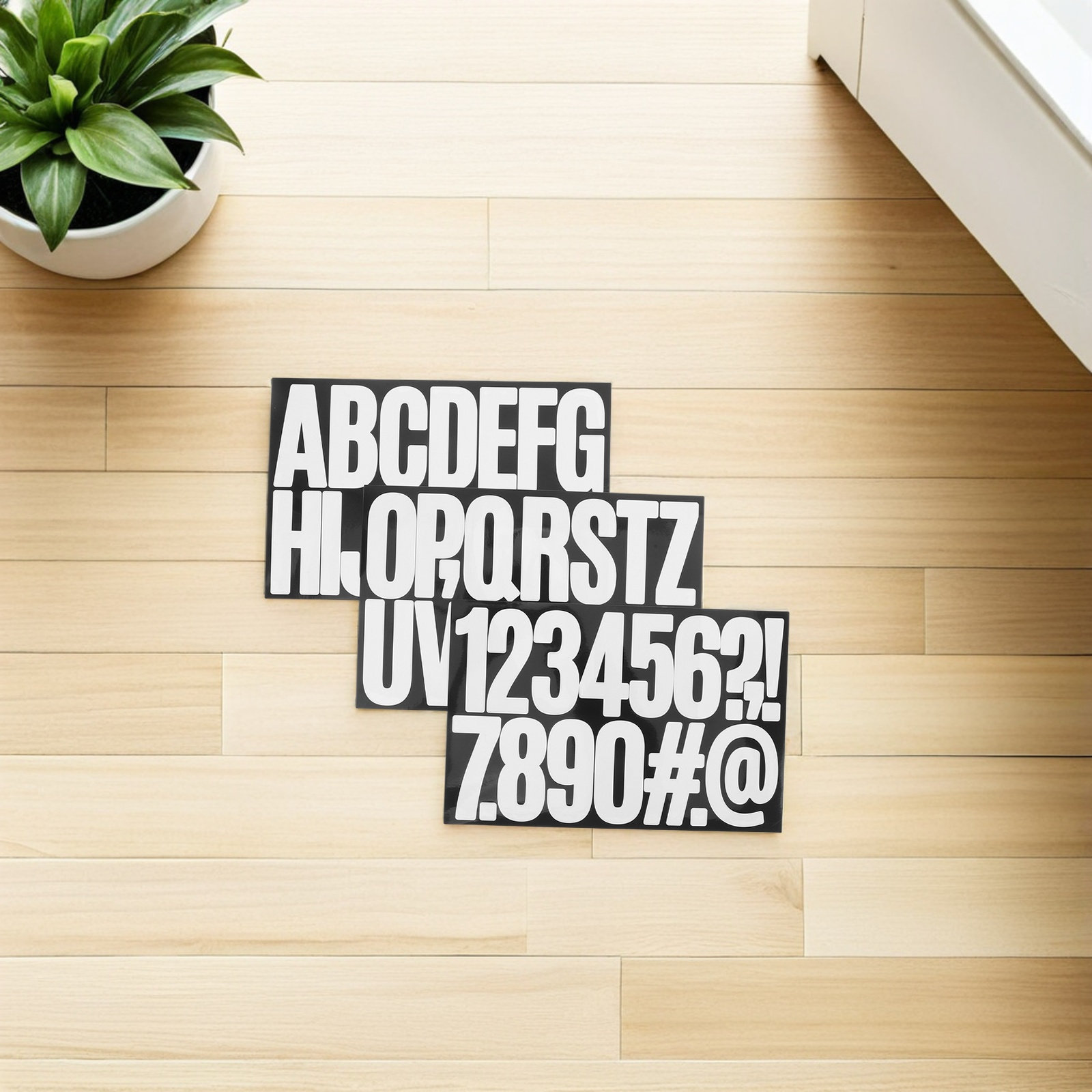 15 yaprak büyük beyaz kendinde - Yard Sign Blank incelemesi ve fiyatı