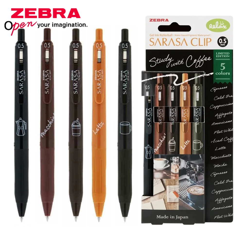 3/5 adet Yeni Japonya ZEBRA Je - Zebra Pen Sarasa incelemesi ve fiyatı