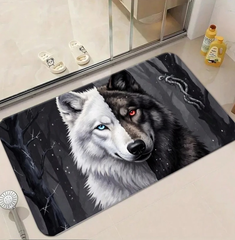 Soğuk Beyaz Kurt Paspas Yaban  - Puzzle Blank White incelemesi ve fiyatı