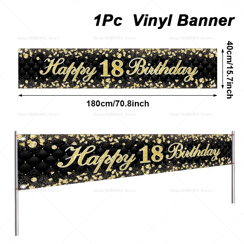 Mutlu 18th Doğum Günü Afiş Dek - Yard Sign Blank incelemesi ve fiyatı